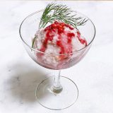 ポテトサラダ ～北海道アロニアソースを添えて～